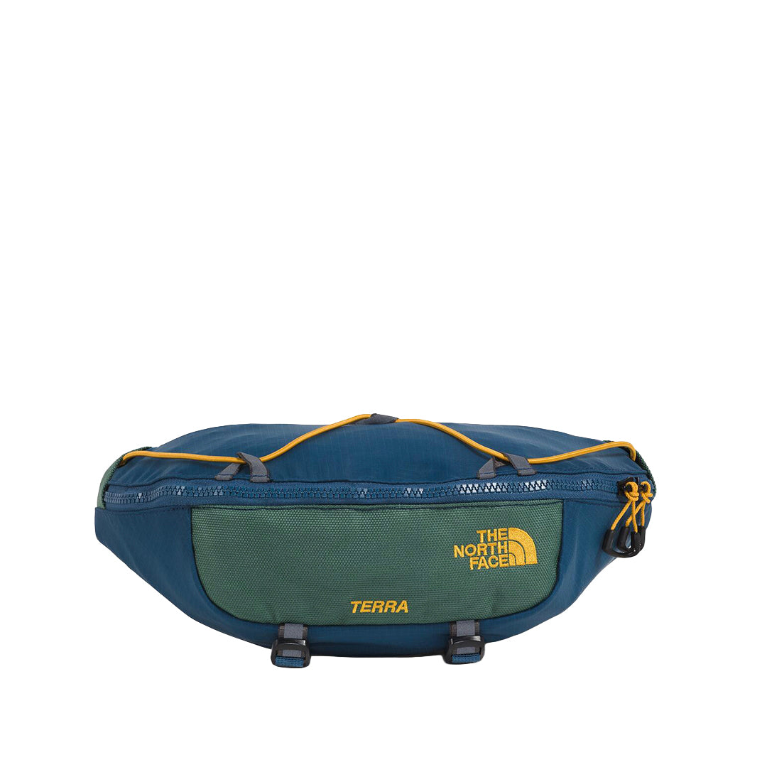 Canguro Terra Lumbar 3L unisex color azul y verde